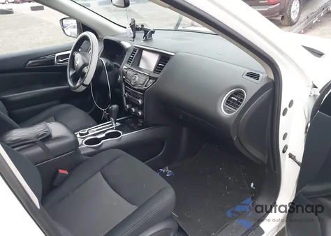 2019 Nissan Pathfinder Sv z USA, uszkodzony, nr VIN 5N1DR2MM4KC577255